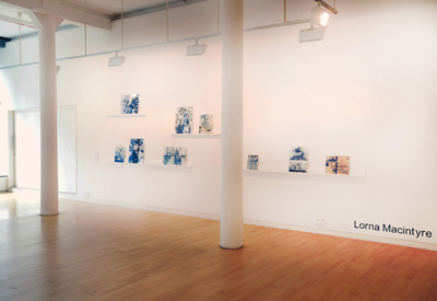 Installation view, Lorna Macintyre