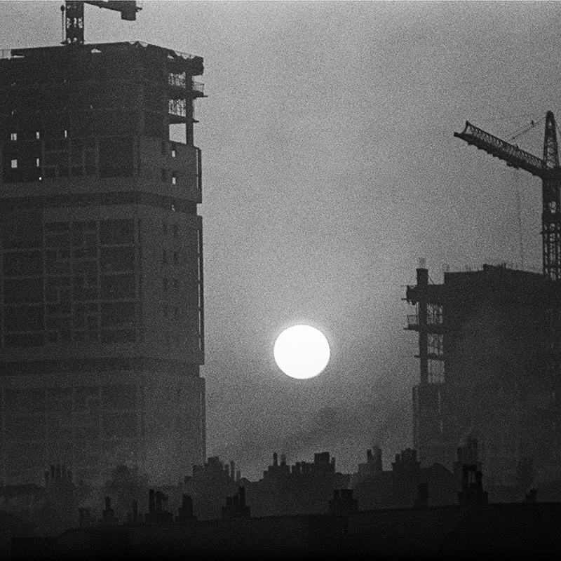 Image of Sunset, Gorbals (1965) by Oscar Marzaroli