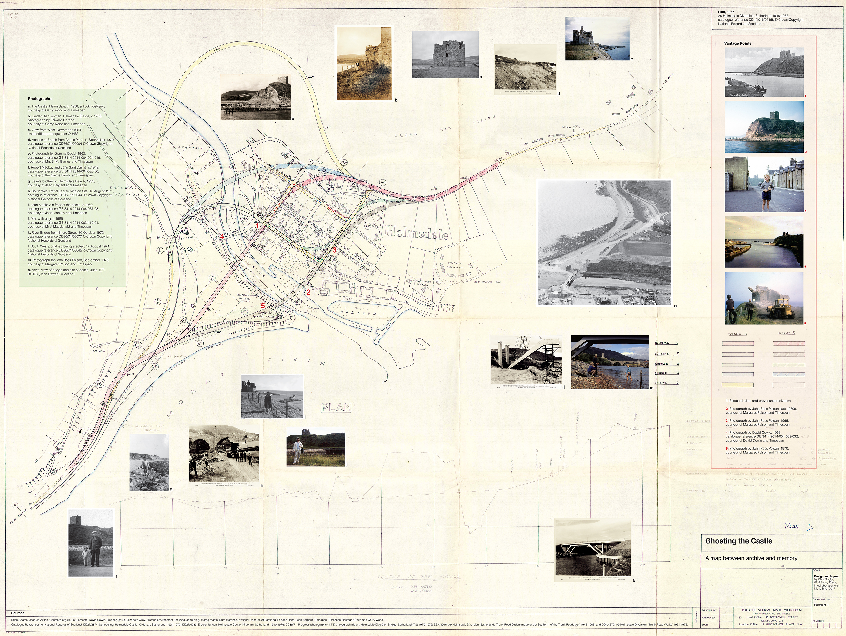 Nicky Bird, Ghosting the Castle: A Map between Archive and Memory, 2017