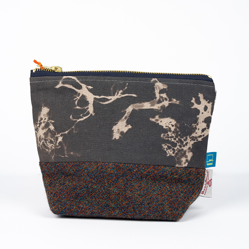 Image of Harris Tweed Cyanotype Stasher by Island Darkroom