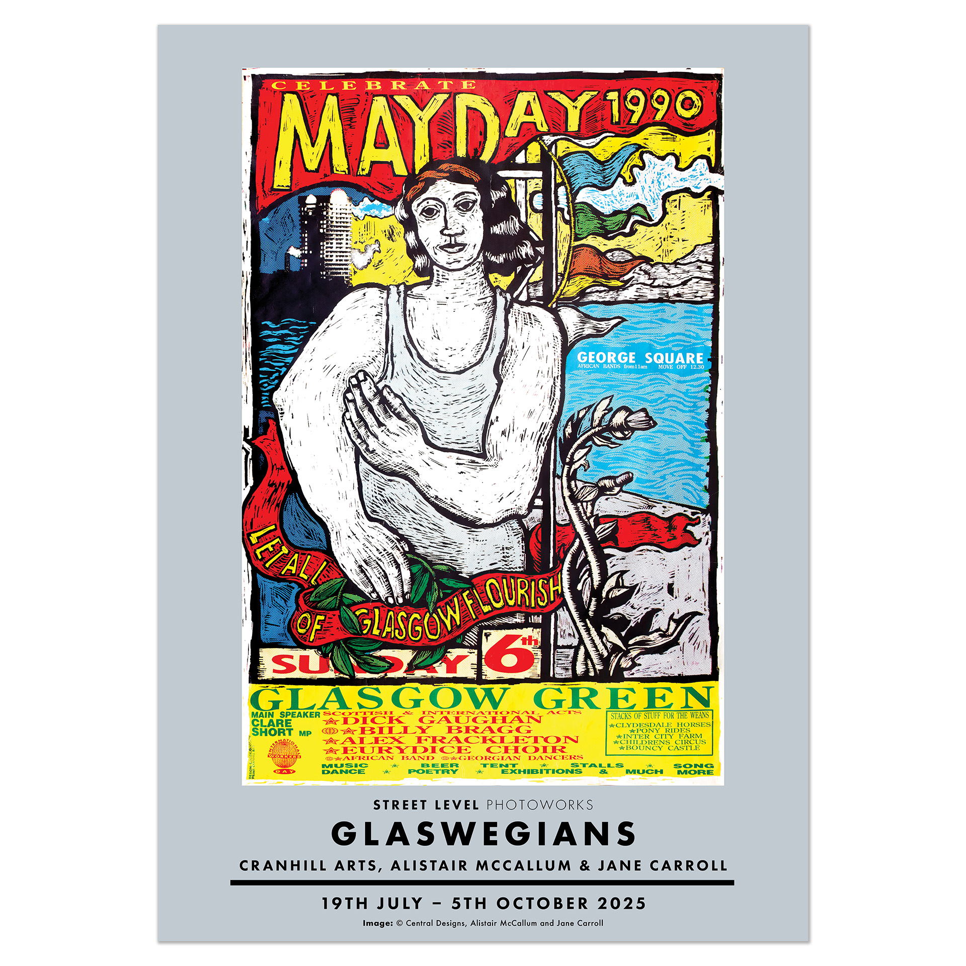 Image of Mayday 1990 by Central Designs, Alistair McCallum and Jane Carroll
