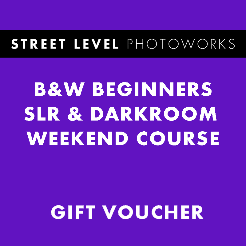 Image of B&W Beginners SLR & Darkroom Weekend Course - Gift Voucher by Street Level Photoworks