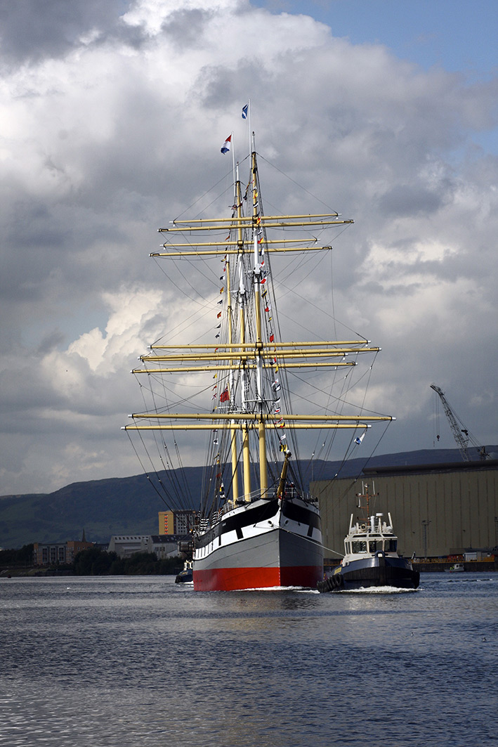 Tall Ship Coming Home