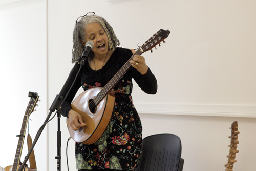 Clare Robertson gave a wonderful performance, across a variety of instruments.